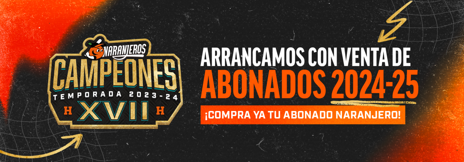 Inicia la venta de abonados para la temporada 20242025 Naranjeros